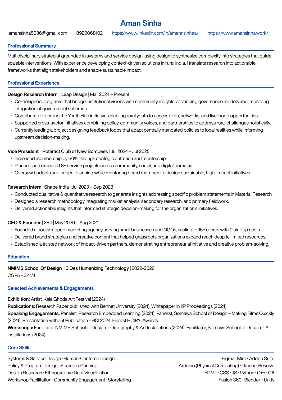Resume 2025
